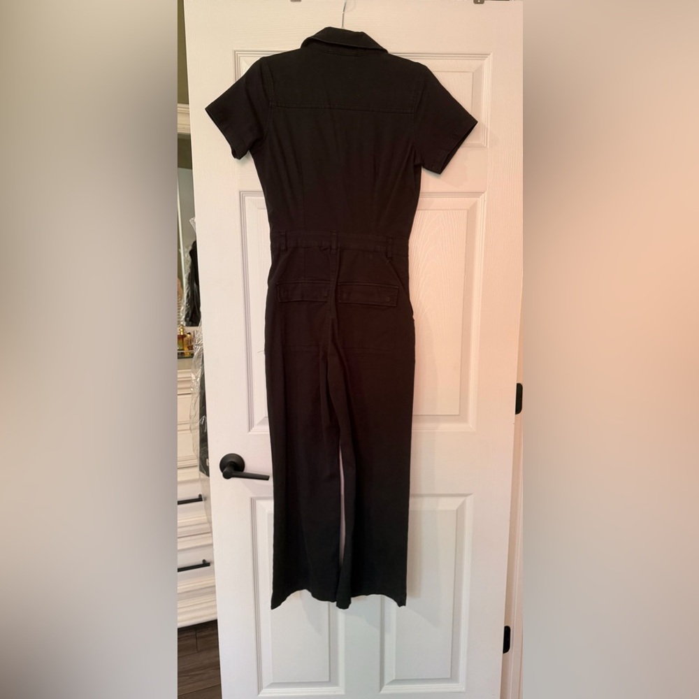 pistola Makenna Black Short-Sleeve Utility Jumpsuit - Picture 3 of 5
